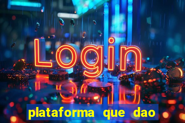 plataforma que dao bonus de cadastro